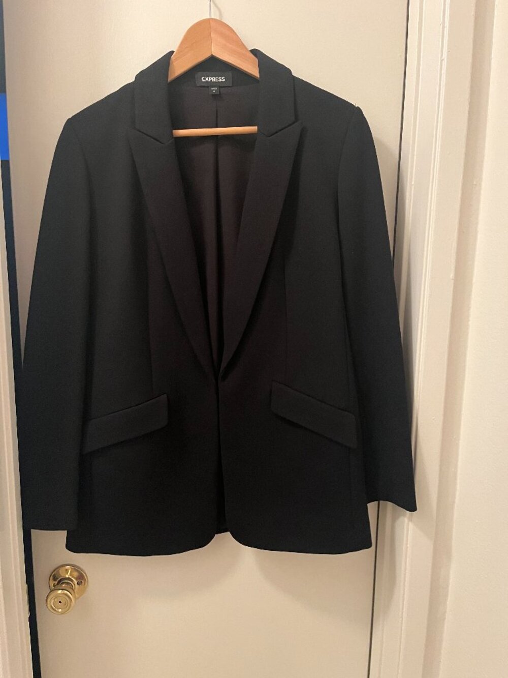 Express blazer, black, Medium